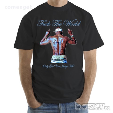 NEW! 2PAC SHAKUR THUG LIFE мъжки тениски - 4 модела! Поръчай модел с твоя снимка!, снимка 6 - Тениски - 12277143