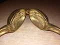 антика-масивна орехотрошачка-мед/месинг-17х5см-внос швеицария, снимка 7