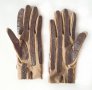 Isotoner Gloves 80s Vintage Brown 2, снимка 9