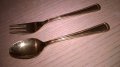 чаи/торта-Imperial 18/10-23/24 karat hartvergoldet-вилица+лъжица-внос швеицария, снимка 8