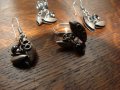  сребърен комплект с хематит разпродажба, снимка 3