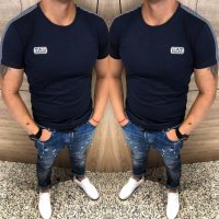 Мъжка тениска Armani код 054, снимка 1 - Тениски - 24481616
