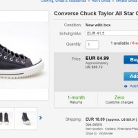 Converse Chuck Taylor All Star Boot PC, снимка 3 - Маратонки - 22886640