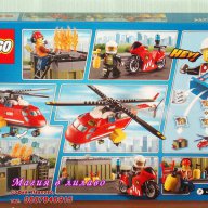 Продавам лего LEGO CITY 60108 - Пожарникарски дежурен екип, снимка 2 - Образователни игри - 13701450