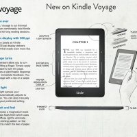 Флагманът на Amazon: Kindle Voyage 6"E-ink 300dpi 4GB WiFi BG-keyboard, снимка 2 - Електронни четци - 18034751