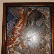 Картина от Марчо Ташакманов - Акт, маслени бои на шперплат 50 X 55 см, снимка 6 - Картини - 13220349