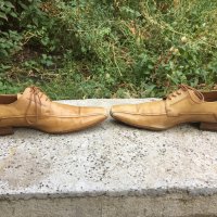 Оригинални мъжки обувки Mezlan от естествена кожа, снимка 5 - Официални обувки - 22557390