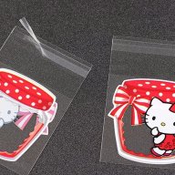 Hello Kitty КИТИ коте опаковъчни пликчета торбички за дребни сладки ръчна изработка, снимка 1 - Други - 18495849