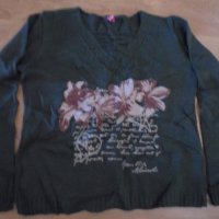 Красив дамски пуловер , снимка 2 - Блузи с дълъг ръкав и пуловери - 19846345