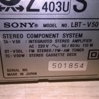 sony ta-v50 stereo amplifier-made in japan-внос швеицария, снимка 14 - Ресийвъри, усилватели, смесителни пултове - 23867713
