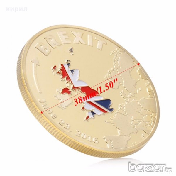 МОНЕТА БРЕКЗИТ, снимка 1