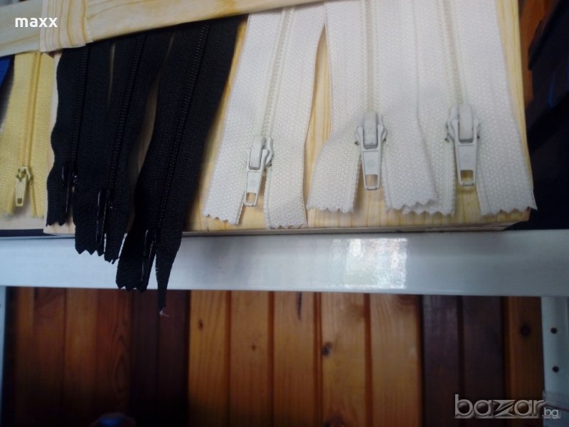 Цип бял 20 см , снимка 1