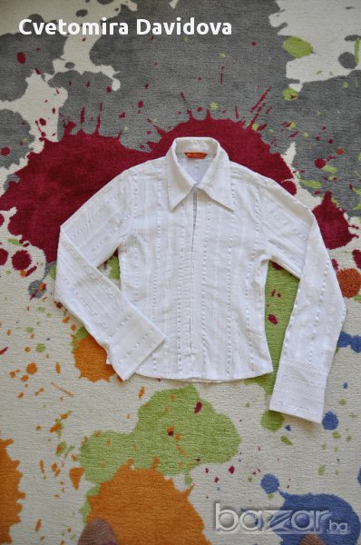 Риза бяла , снимка 1