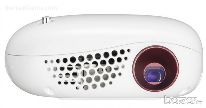 Мултимедиен проектор, LG PV150G Minibeam, RGB LED Super Ultra Portable Pico Projector, WVGA (854x480, снимка 1
