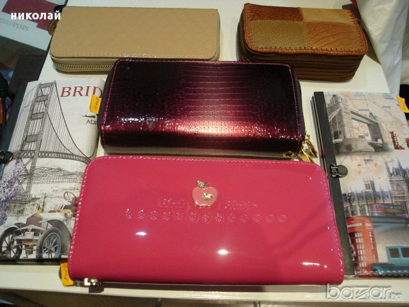 розово дамско портмоне, снимка 1