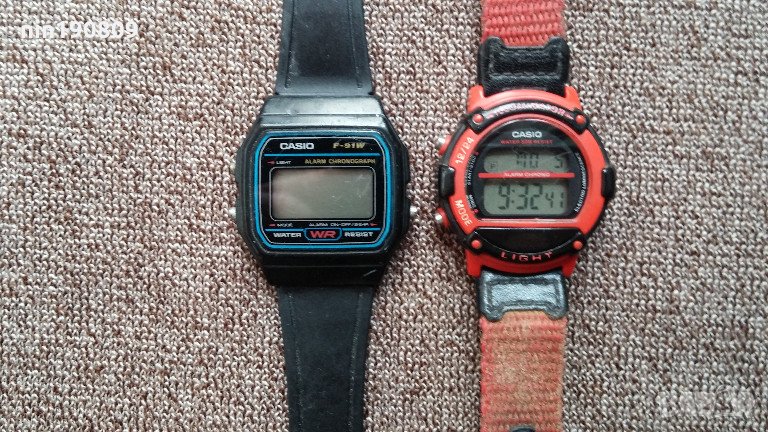 Часовници Casio 593 и 1818-за 2бр, снимка 1