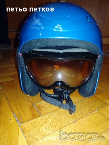 детска каска за ски сноуборд +очила , снимка 1