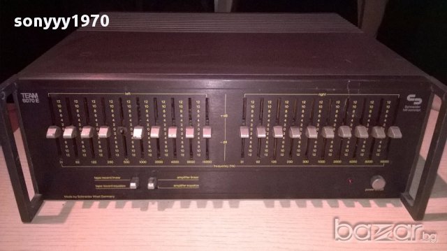 schneider team-6070e hi-fi-made in germany-внос швеицария, снимка 4 - Ресийвъри, усилватели, смесителни пултове - 12712607