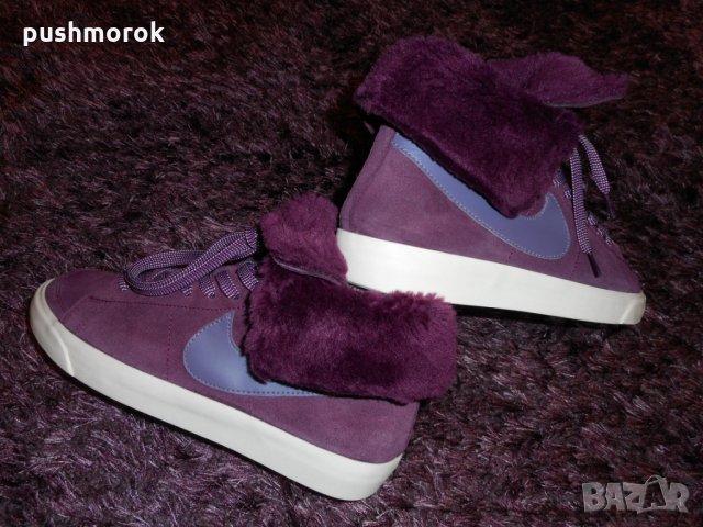 Nike Blazer High Roll Leather, снимка 5 - Кецове - 22896402