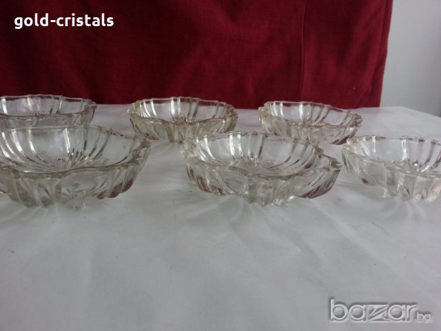 стъклени чинийки , снимка 7 - Антикварни и старинни предмети - 19592109