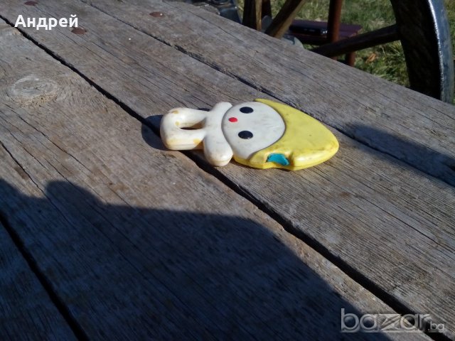 Играчка дрънкалка, снимка 4 - Антикварни и старинни предмети - 19637976