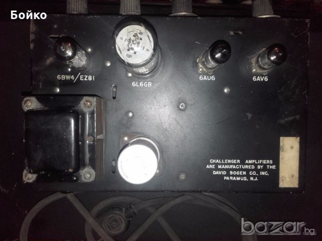 Лампов усилвател Bogen  CHA10, снимка 3 - Ресийвъри, усилватели, смесителни пултове - 18275559