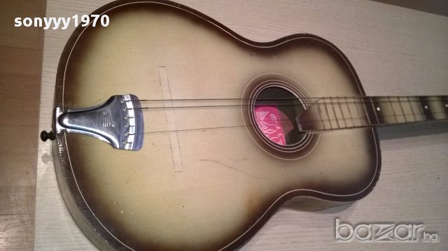АНТИК-КОЛЕКЦИЯ-Кремона-ретро китара-100/37/9см, снимка 8 - Китари - 15577997
