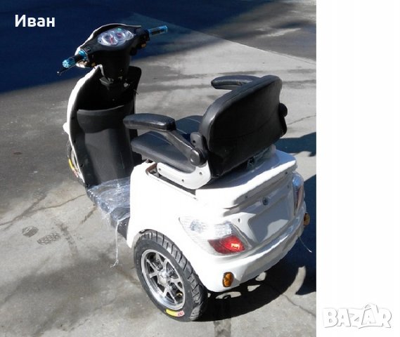Инвалидна електрическа триколка количка 1500W Инвалиден скутер , снимка 10 - Инвалидни скутери - 22180309
