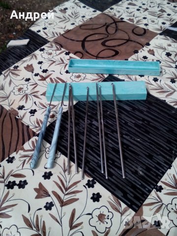 Стари игли за плетене, снимка 4 - Антикварни и старинни предмети - 25294892