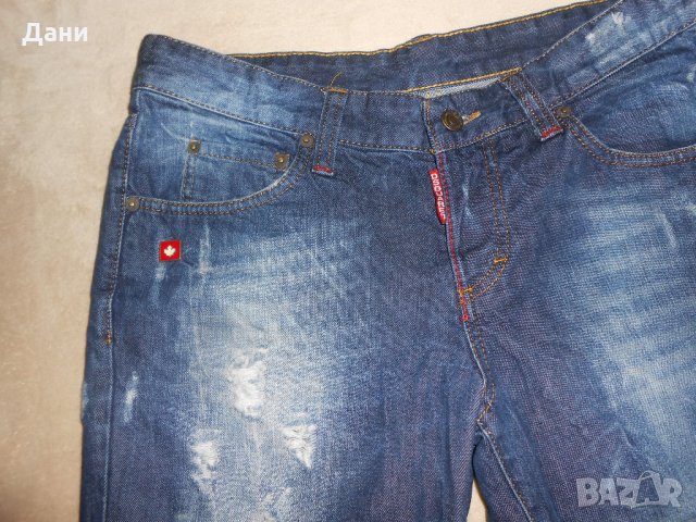 Dsquared2 къси дънкови пантлони , снимка 3 - Къси панталони - 25478090