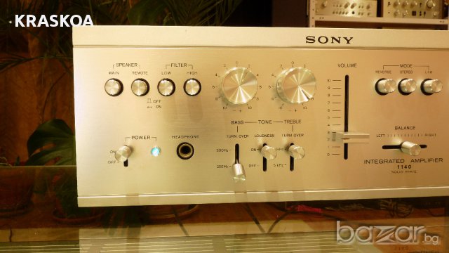 SONY  TA-1140, снимка 3 - Ресийвъри, усилватели, смесителни пултове - 17980026