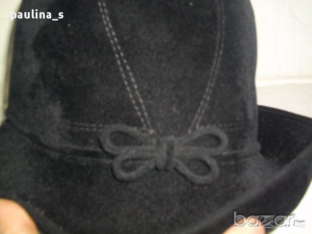 Винтидж / Рядка находка / Дизайнерско бомбе - буткова селекция филцово кадифе, снимка 7 - Шапки - 16543773