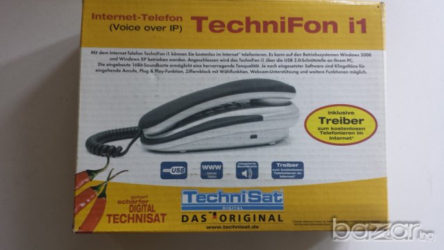 Интернет телефон Voice over IP Technisat Technifon i1, снимка 1 - Други - 7990314