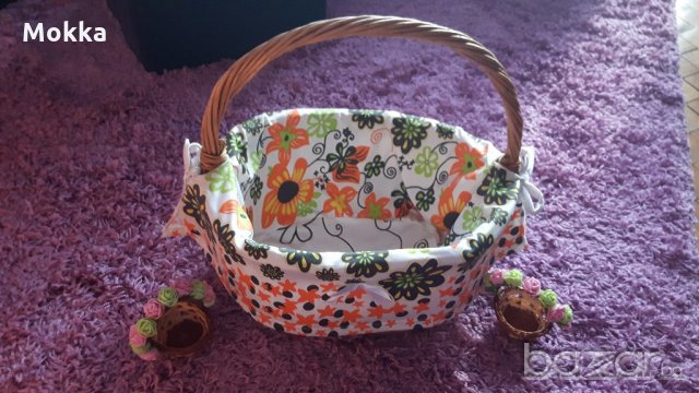 Кошница + подарък, снимка 2 - Декорация за дома - 19933069