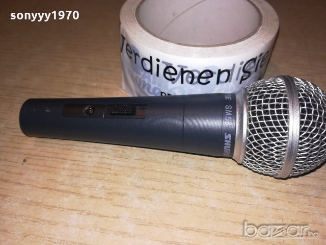 shure sm58 profi mic-внос швеицария, снимка 3 - Микрофони - 20399518