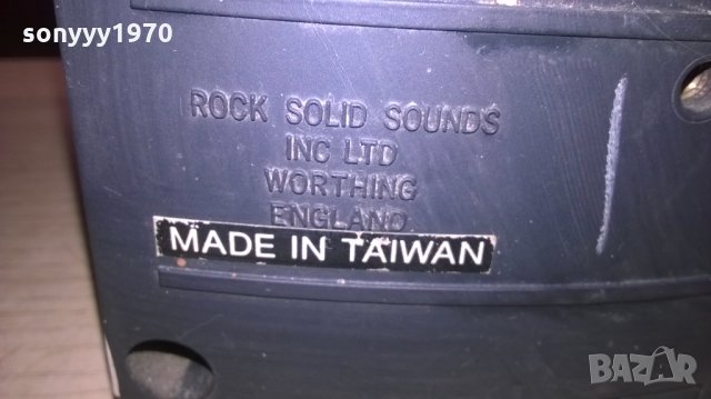 solid made in taiwan-2x75w-2бр тонколони-внос англия, снимка 15 - Тонколони - 23813701