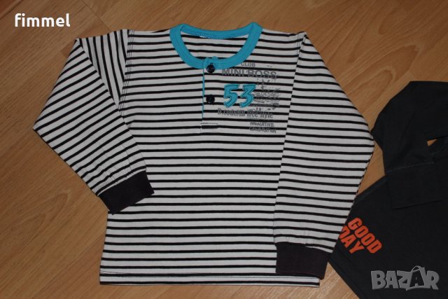 Okaidi + Marks & Spencer сет блузки за 4 год с пощата , снимка 3 - Детски комплекти - 22620775