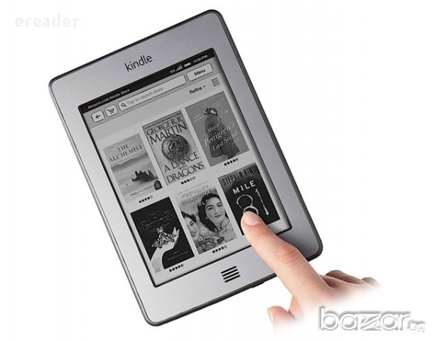 Електронен четец reader Kindle Touch 6" E-ink 4GB WiFi+3G TTS Audio, снимка 3 - Електронни четци - 16903306