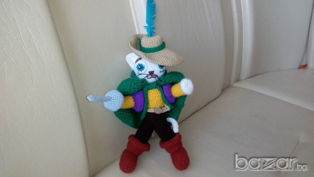 Играчка кукла Котаракът в чизми, снимка 7 - Кукли - 17530720