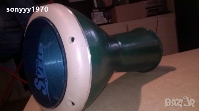 ГОЛЯМА-зелена нова метална тарамбука от сирия 40х25см, снимка 9 - Ударни инструменти - 21988600