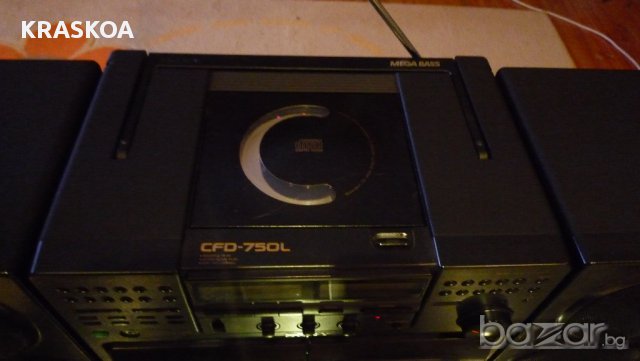 SONY CFD-750L, снимка 10 - Ресийвъри, усилватели, смесителни пултове - 10581991