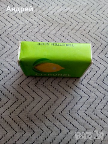 Стар сапун CITRONEL, снимка 4 - Антикварни и старинни предмети - 25468183