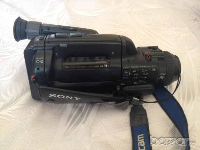 SONY Wintage Video Camera Recorder CCD-FX500E, чанта и аксесоари, снимка 2 - Камери - 20874476