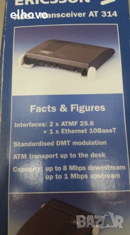 Модем Ericsson AT 314, снимка 4 - Рутери - 25892423
