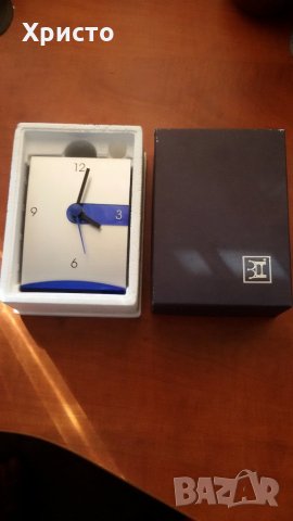 часовник за бюро Германия дизайнерски супер качествен в подаръчна кутия, снимка 2 - Органайзери - 22704027