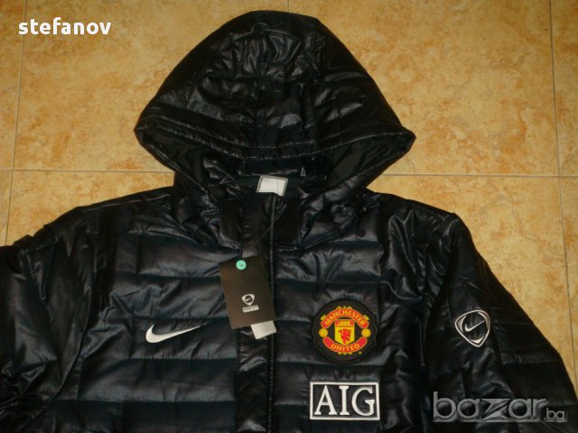 Футболно Яке Найк Манчестър Юнайтед НОВО Manchester United Nike Puffa Jacket, снимка 2 - Якета - 8923816