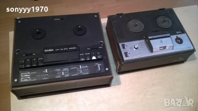 HIFI АНТИК-saba & grundig-ретро ролки-внос швеицария, снимка 4 - Други - 23821209