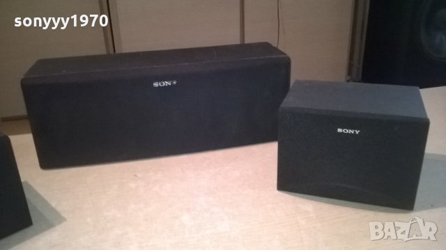 sony център-70w+тонколони-2x100w-внос швеция, снимка 3 - Тонколони - 25697096