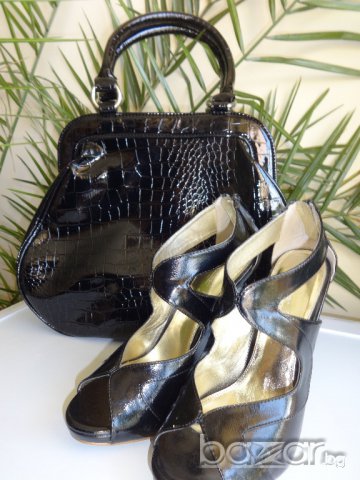 Нов модерен комплект обувки и чанта- цени от 20 лв., снимка 2 - Дамски обувки на ток - 14352394
