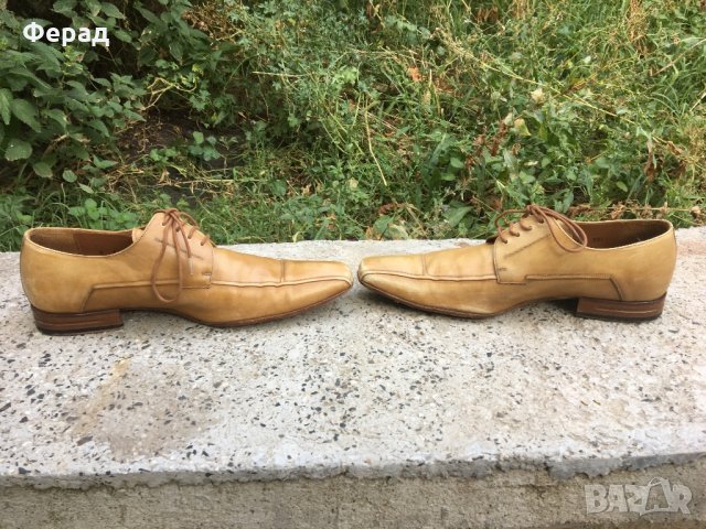Оригинални мъжки обувки Mezlan от естествена кожа, снимка 5 - Официални обувки - 22557390